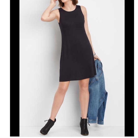 maurices black dress